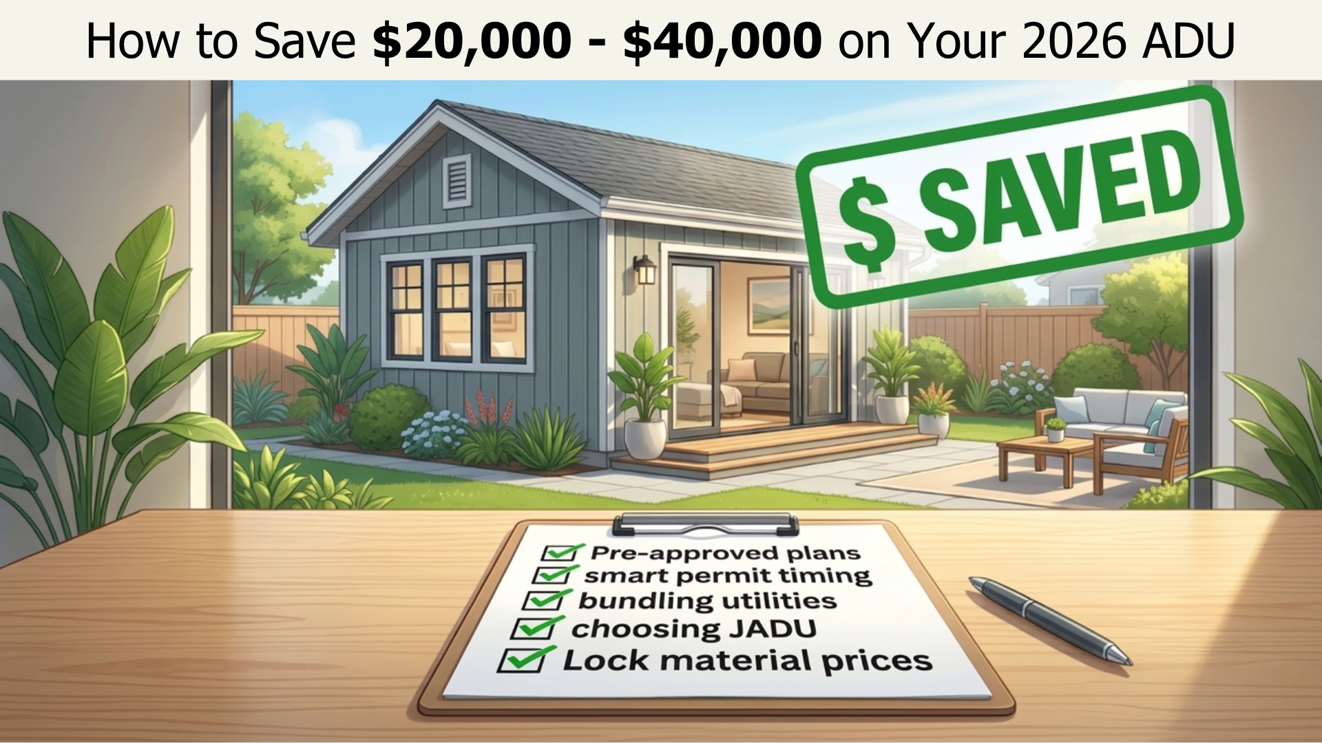 ADU Construction Cost 2026