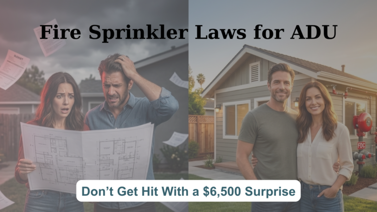 Will an ADU Burn Your Budget? The Fire Sprinkler Laws Requirement Guide