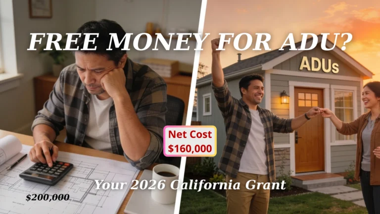 Grants & Subsidies: Free Money for California ADUs in 2026