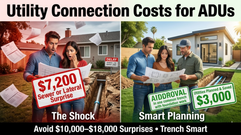 Utility Connection Costs: Why the $10,000 Pipe Hits Your Budget